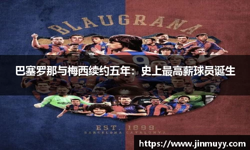 巴塞罗那与梅西续约五年：史上最高薪球员诞生
